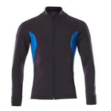 Mascot Accelerate Sweatjacke – schwarzblau/azurblau