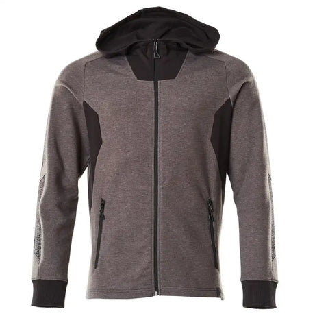 Mascot Accelerate Kapuzen-Sweatjacke – dunkelanthrazit/schwarz