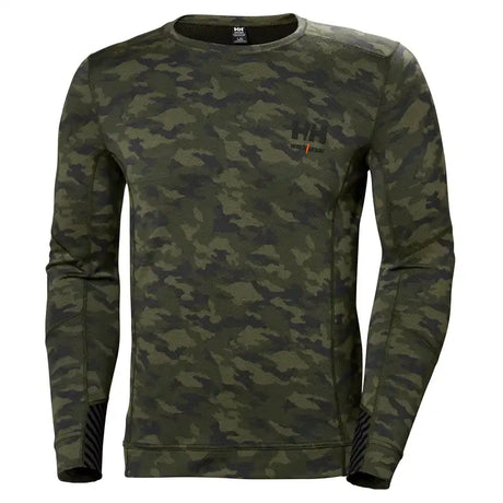 Langarmshirt LIFA MERINOCREWNECK Camo Helly Hansen - workXperts