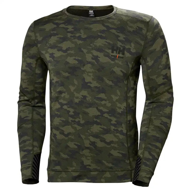 Langarmshirt LIFA MERINOCREWNECK Camo Helly Hansen - workXperts
