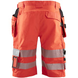 Blåkläder 1586 Warnschutz Stretch Handwerkershorts – rot
