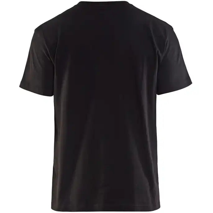 Blåkläder 3379 T-Shirt – schwarz/kornblau