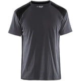Blåkläder 3379 T-Shirt – mittelgrau/schwarz