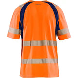 Blåkläder 3397 Warnschutz T-Shirt m. UV-Schutz – orange/marine