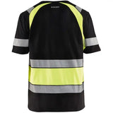 Blåkläder 3421 Warnschutz T-Shirt – schwarz/gelb