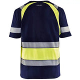 Blåkläder 3421 Warnschutz T-Shirt – marine/gelb