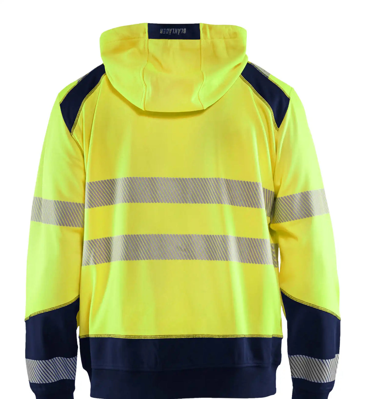 Blåkläder 3546 Warnschutz Kapuzen-Sweatshirt – gelb/marine