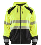 Blåkläder 3546 Warnschutz Kapuzen-Sweatshirt – gelb/schwarz