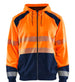 Blåkläder 3546 Warnschutz Kapuzen-Sweatshirt – orange/marine