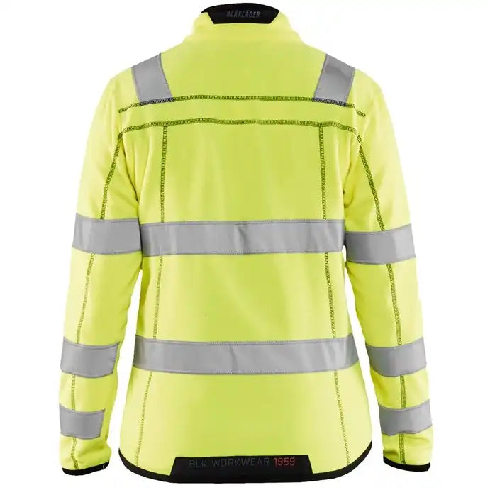 Blåkläder Damen 4966 Warnschutz Microfleece Jacke – gelb
