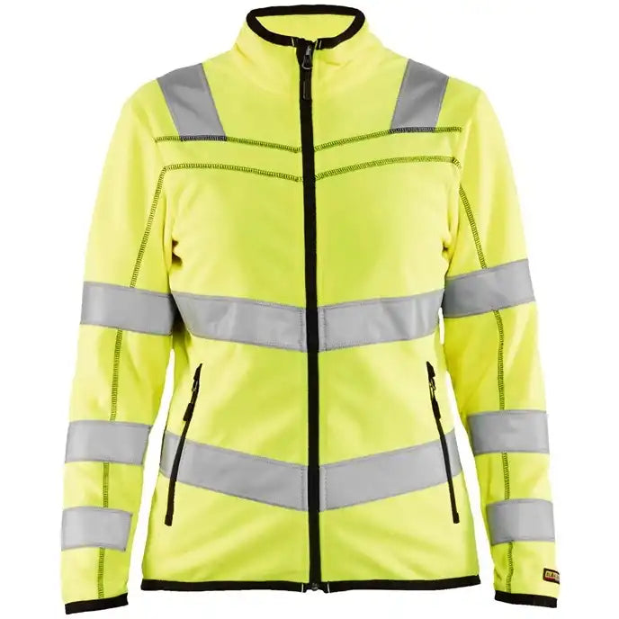 Blåkläder Damen 4966 Warnschutz Microfleece Jacke – gelb