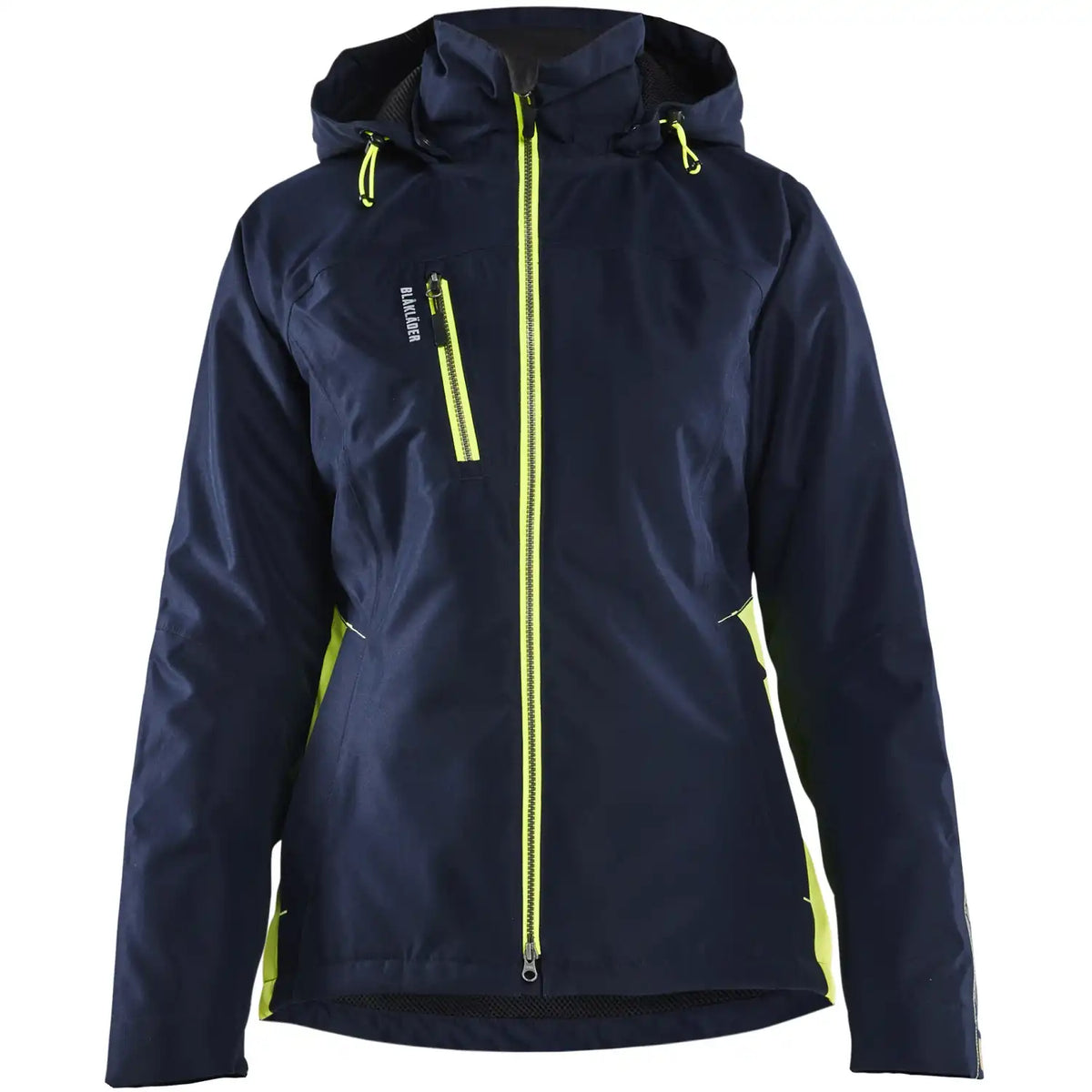 Blåkläder Damen 4972 Funktionsjacke – dunkelmarine/gelb