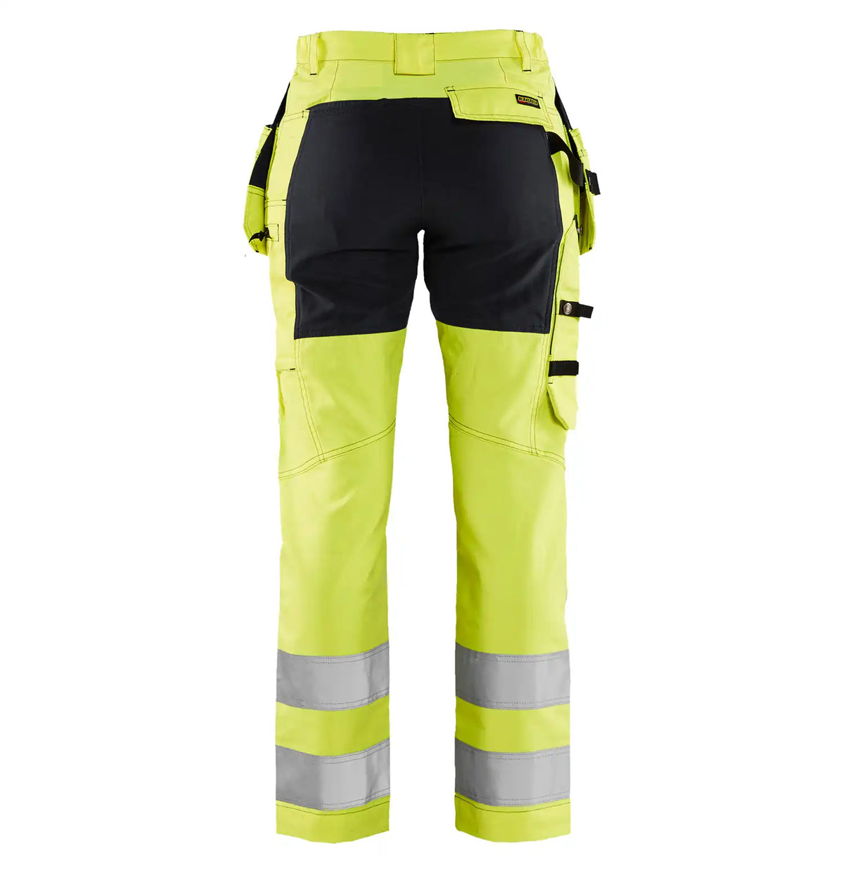 Blåkläder Damen 7163 Warnschutz Handwerkerhose – gelb/schwarz