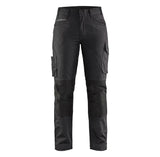 Blåkläder Damen 7195 Stretch Servicehose – schwarz/dunkelgrau