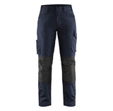 Blåkläder Damen 7195 Stretch Servicehose – dunkelmarine/schwarz