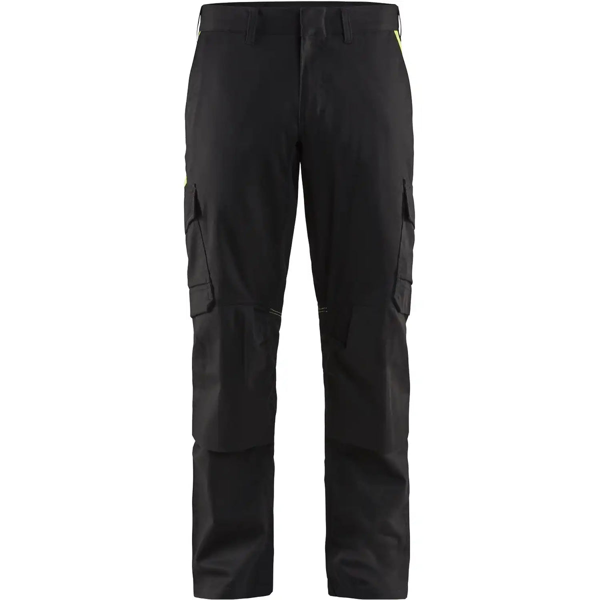Blåkläder 1448 Industrie Stretch Bundhose – schwarz/gelb