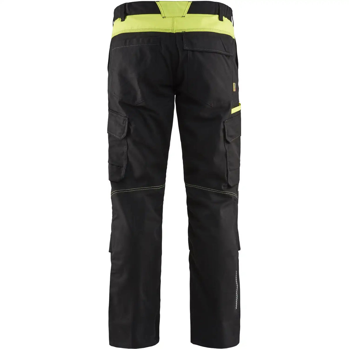 Blåkläder 1448 Industrie Stretch Bundhose – schwarz/gelb