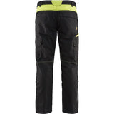 Blåkläder 1448 Industrie Stretch Bundhose – schwarz/gelb