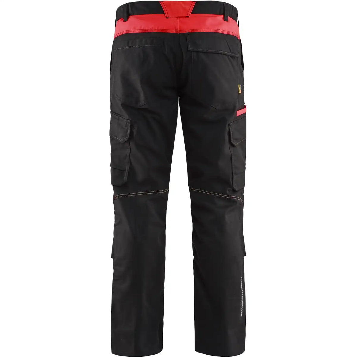 Blåkläder 1448 Industrie Stretch Bundhose – schwarz/rot