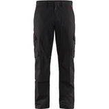 Blåkläder 1448 Industrie Stretch Bundhose – schwarz/rot