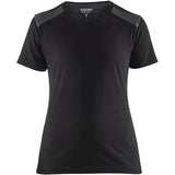 Blåkläder Damen 3479 T-Shirt – schwarz/dunkelgrau