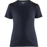 Blåkläder Damen 3479 T-Shirt – dunkelmarine/schwarz