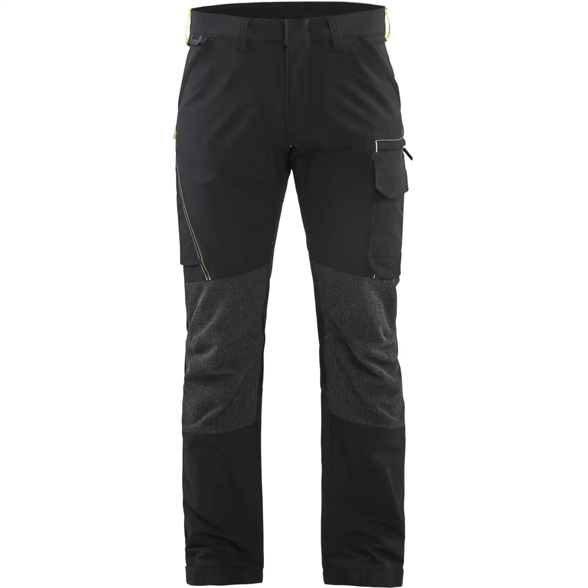 Blåkläder 1422 Stretch Servicehose – schwarz/gelb