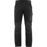 Blåkläder 1422 Stretch Servicehose – schwarz/dunkelgrau