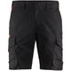 Blåkläder 1446 Industrie Stretch Shorts – schwarz/rot