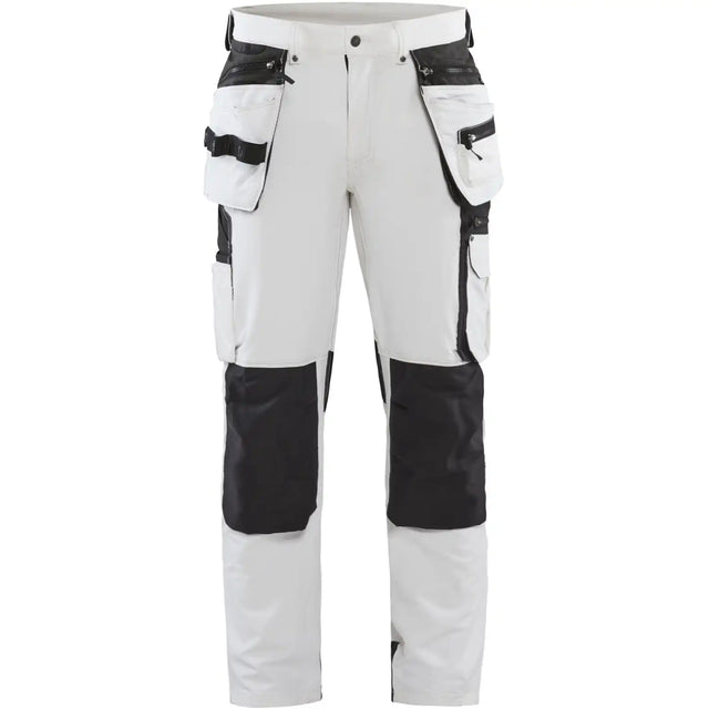 Blåkläder 1079 Stretch Malerhose weiß – weiß
