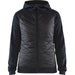 Blåkläder Damen 3464 Hybrid Sweatjacke – dunkelmarine/schwarz