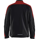 Blåkläder 4444 Industrie Stretch Bundjacke – schwarz/rot