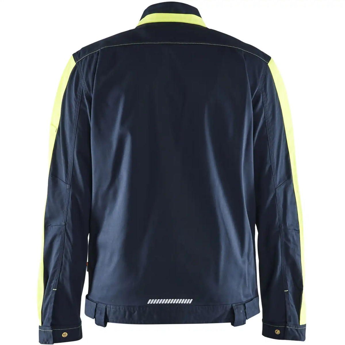 Blåkläder 4444 Industrie Stretch Bundjacke – dunkelmarine/gelb