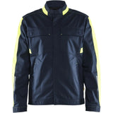 Blåkläder 4444 Industrie Stretch Bundjacke – dunkelmarine/gelb