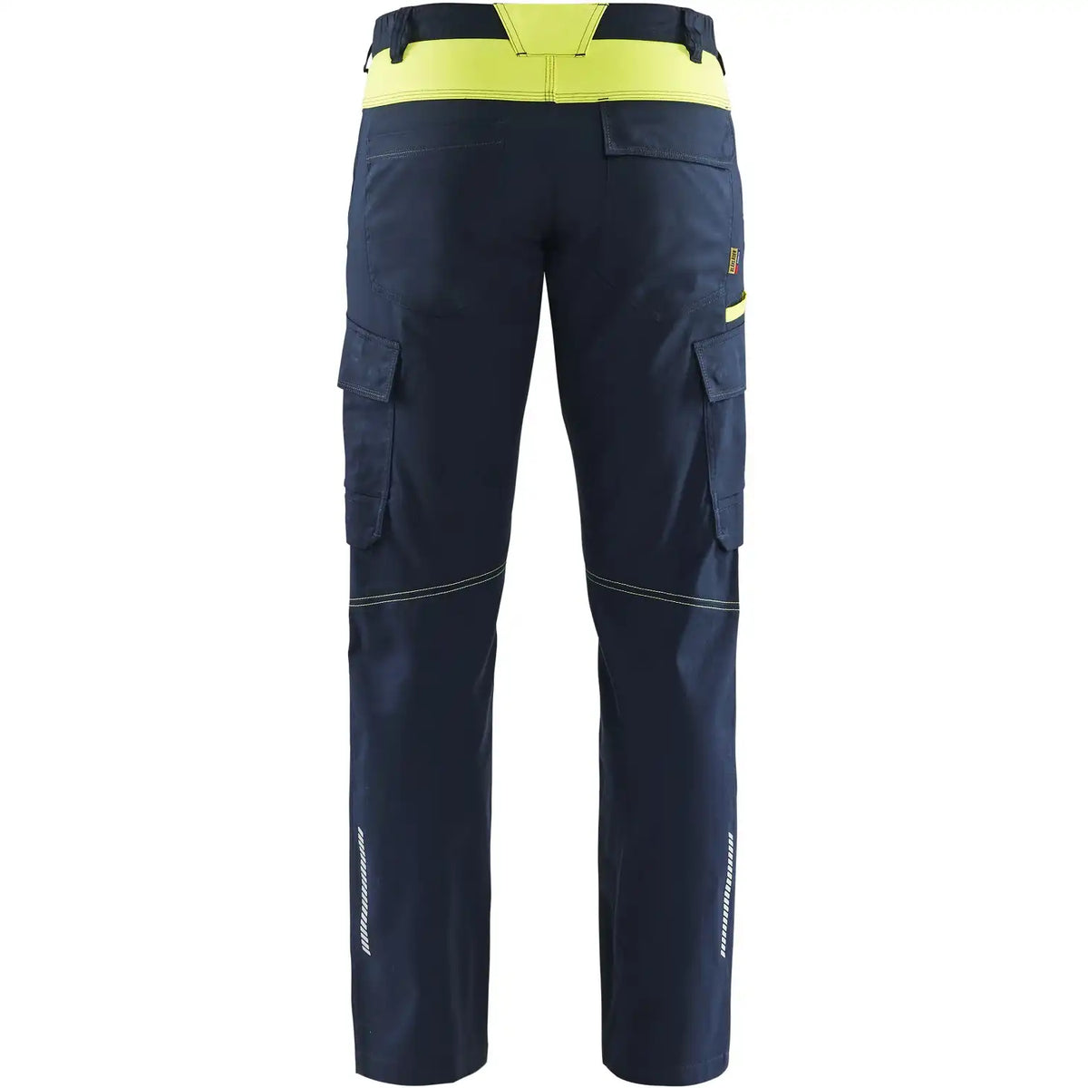 Blåkläder 1444 Industrie Stretch Bundhose – dunkelmarine/gelb