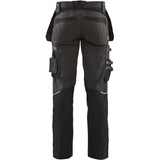 Blåkläder 1599 Canvas Stretch Handwerkerhose – dunkelgrau/schwarz