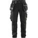 Blåkläder 1599 Canvas Stretch Handwerkerhose – schwarz