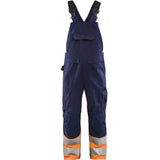 Blåkläder 2662 Warnschutz Latzhose – marine/orange