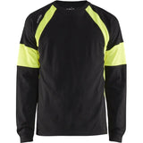 Blåkläder 3520 Langarmshirt – schwarz/gelb