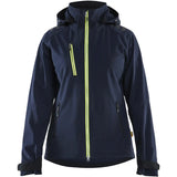 Blåkläder Damen 4719 Softshelljacke – dunkelmarine/gelb
