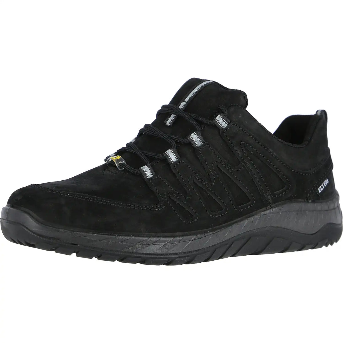 Elten Maddox Leather LOW O2 Berufshalbschuh schwarz – schwarz