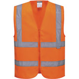 Portwest C375 Kl. 2 Warnweste m. Reißverschl. – orange
