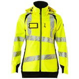 Mascot Damen Accelerate Safe Warnschutz Regenjacke – gelb/schwarz