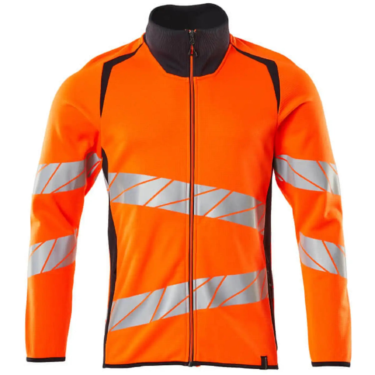 Mascot Accelerate Safe Warnschutz Sweatjacke – orange/schwarzblau