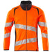 Mascot Accelerate Safe Warnschutz Sweatjacke – orange/schwarzblau