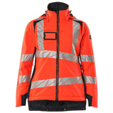 Mascot Damen Accelerate Safe Masco Warnschutz Winterjacke – rot/schwarzblau