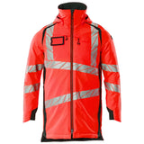 Mascot Accelerate Safe Warnschutz Winter-Parka – rot/schwarzblau
