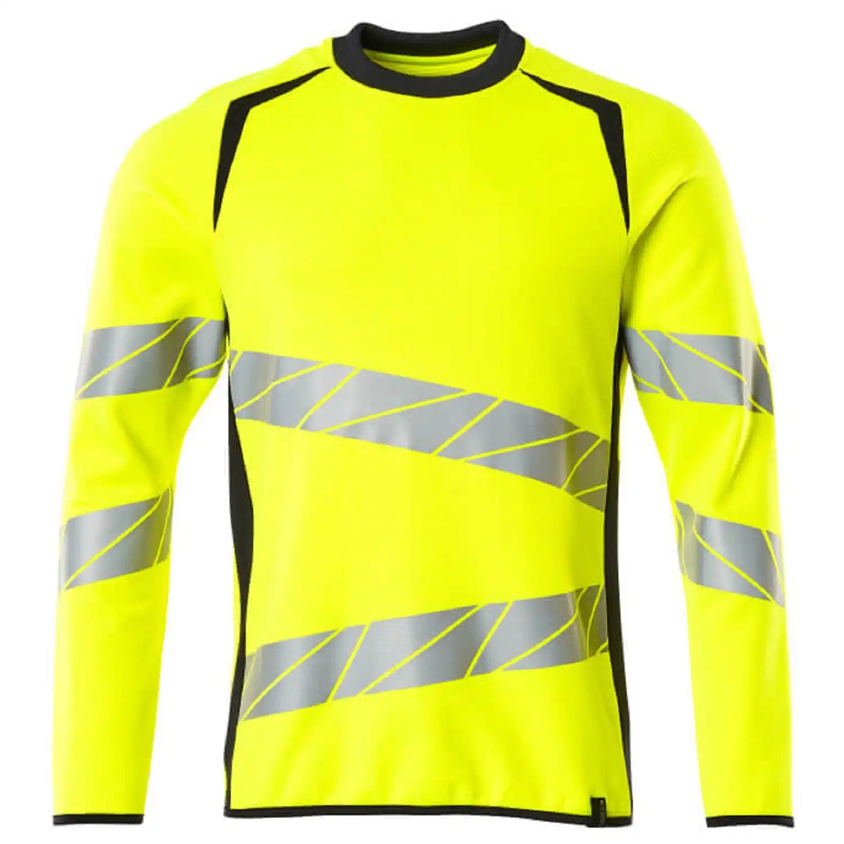 Mascot Accelerate Safe Warnschutz Sweatshirt – gelb/schwarzblau
