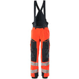 Mascot Accelerate Safe Warnschutz Winterhose – rot/schwarzblau