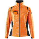 Mascot Damen Accelerate Safe Softshelljacke – orange/schwarzblau